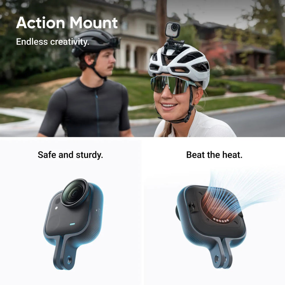 INSTA360 Go Ultra Camera Premium Cycling Bundle Black