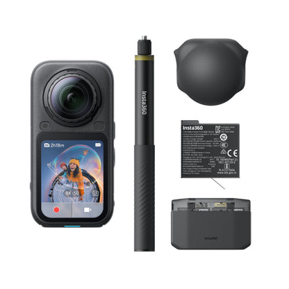 Insta360 X6 Essentials Bundle Midnight Black