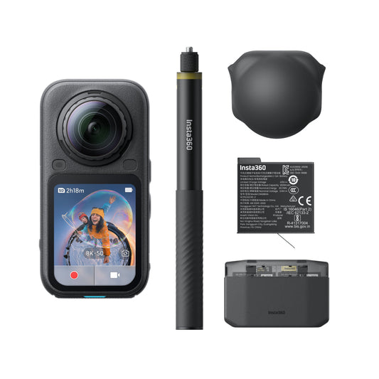 Insta360 X6 Essentials Bundle Midnight Black