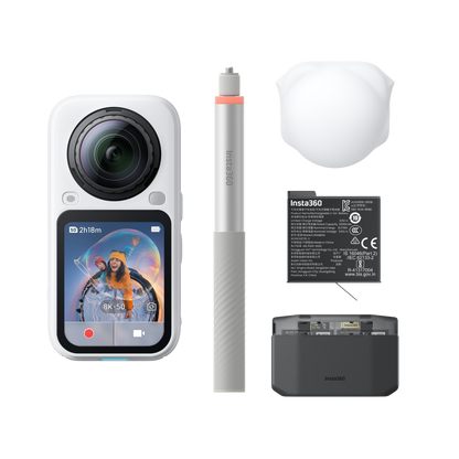 Insta360 X6 Essentials Bundle Arctic White