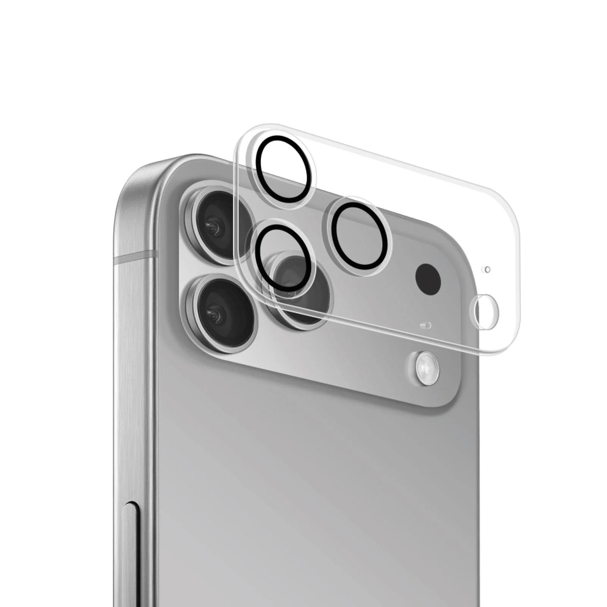 Inet INXBIP18PR Clear Case + Screen Protector + Lens Bundle for Apple iPhone 18 Pro