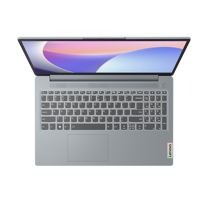 Lenovo IdeaPad Slim 3 15IRH8, 16GB RAM, 512GB SSD, Intel Core i5-13420H, 15.6-inch FHD, Windows 11 Home, English & Arabic Keyboard, Arctic Grey, 83EM00F8AX