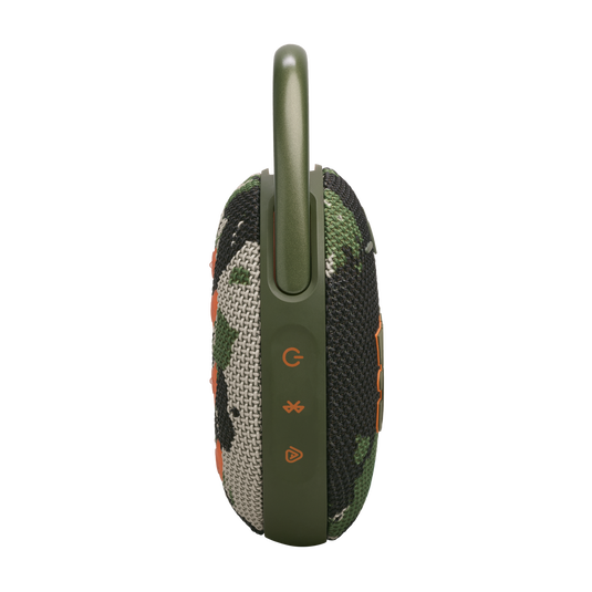 JBL Clip 5 Ultra-Portable Waterproof Speaker, Squad