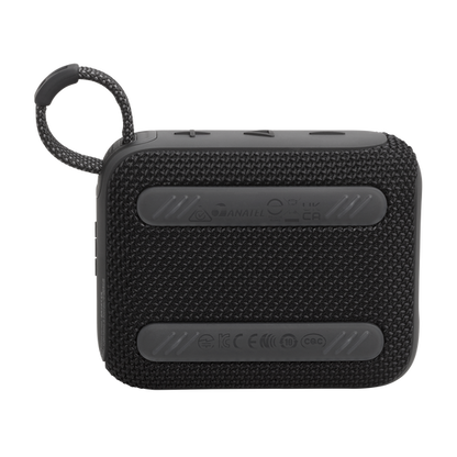 JBL GO 4 BLK Portable Speaker, Water & Dust Proof, Bluetooth, With Auracast, Black