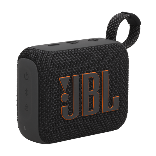 JBL GO 4 BLK Portable Speaker, Water & Dust Proof, Bluetooth, With Auracast, Black