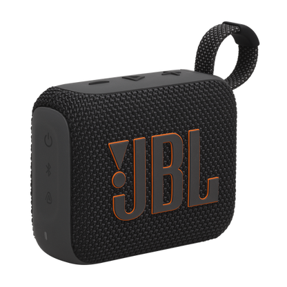 JBL GO 4 BLK Portable Speaker, Water & Dust Proof, Bluetooth, With Auracast, Black
