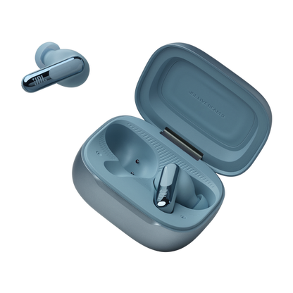 JBL Live Beam3 True Wireless Noise Cancelling Earbuds, Blue