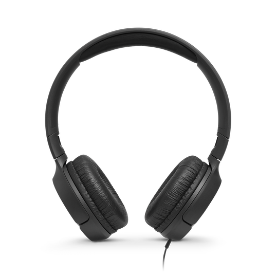 JBL T500 Wireless On-Ear Headphones With Mic Black