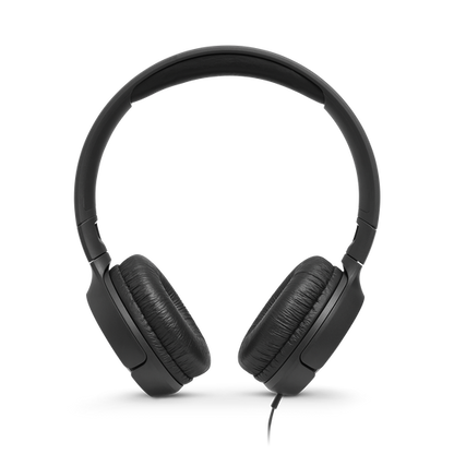 JBL T500 Wireless On-Ear Headphones With Mic Black
