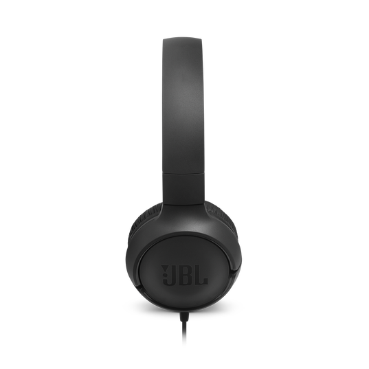JBL T500 Wireless On-Ear Headphones With Mic Black