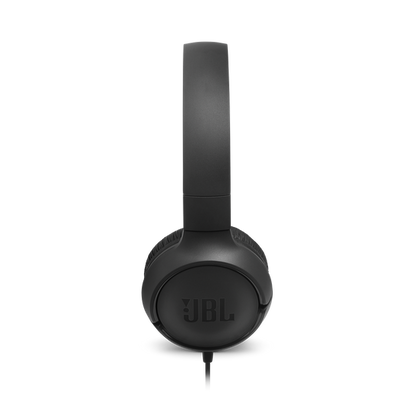 JBL T500 Wireless On-Ear Headphones With Mic Black