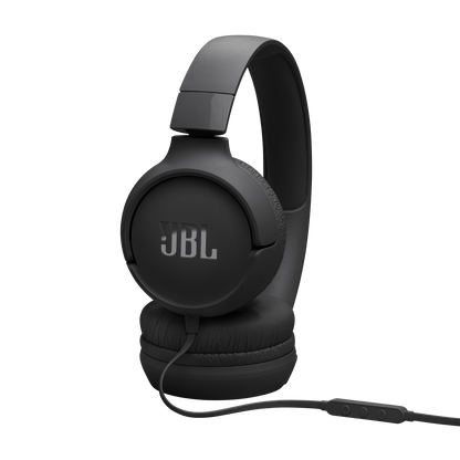JBL Tune 520C USB-C Wired Headphones Black