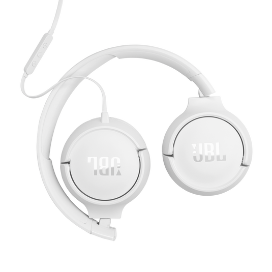 JBL Tune 520C USB-C Wired Headphones White