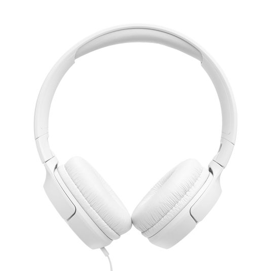 JBL Tune 520C USB-C Wired Headphones White