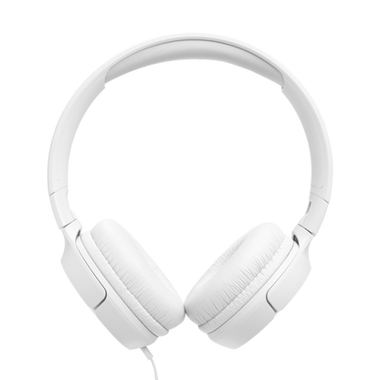 JBL Tune 520C USB-C Wired Headphones White