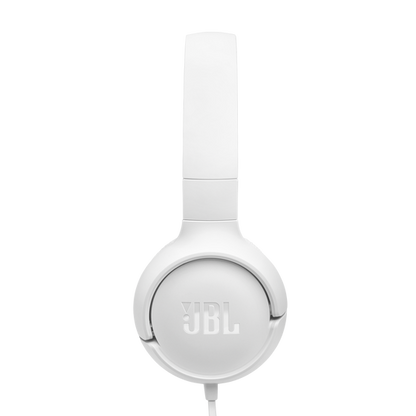 JBL Tune 520C USB-C Wired Headphones White