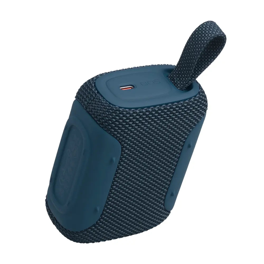 JBL Go 5 Portable Bluetooth Speaker – IP68, 10H Playtime, Blue
