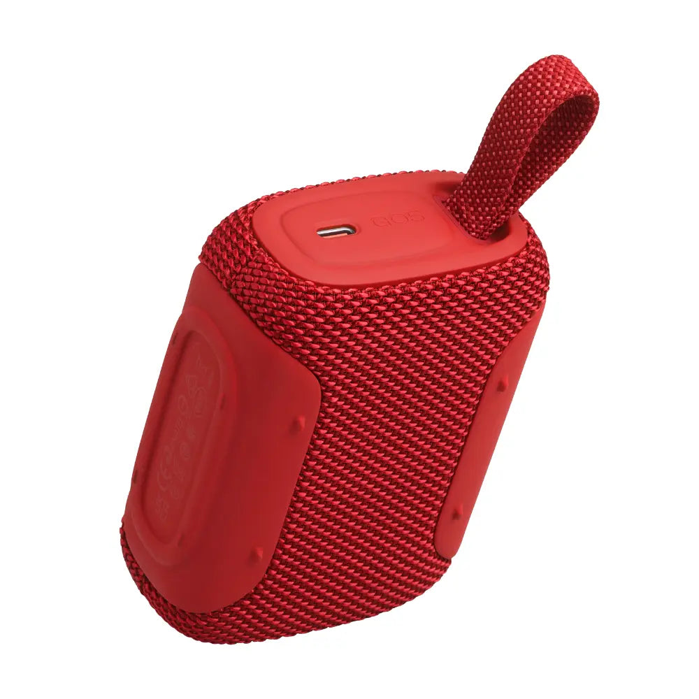 JBL Go 5 Portable Bluetooth Speaker – IP68, 10H Playtime, Red