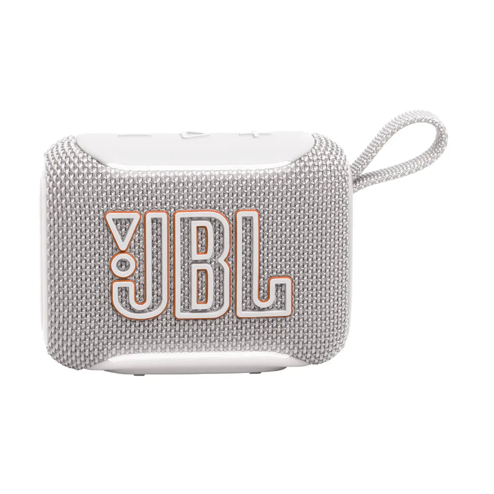 JBL Go 5 Portable Bluetooth Speaker – IP68, 10H Playtime, White