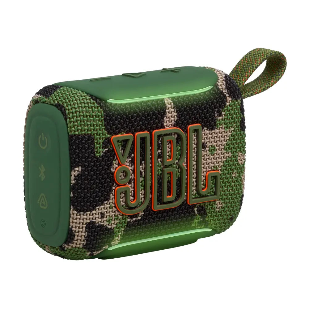JBL Go 5 Portable Bluetooth Speaker – IP68, 10H Playtime, Squad