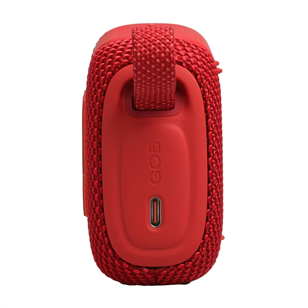 JBL Go 5 Portable Bluetooth Speaker – IP68, 10H Playtime, Red