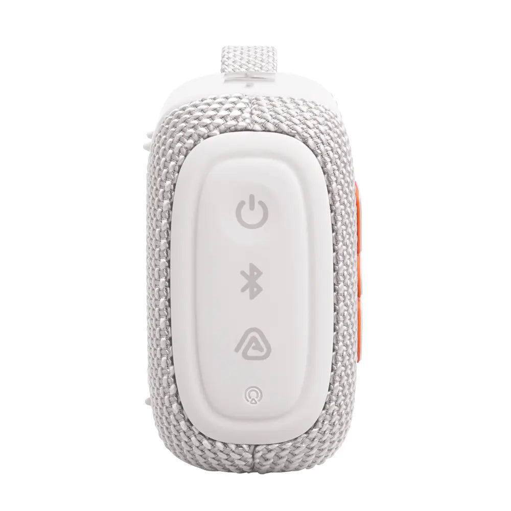 JBL Go 5 Portable Bluetooth Speaker – IP68, 10H Playtime, White