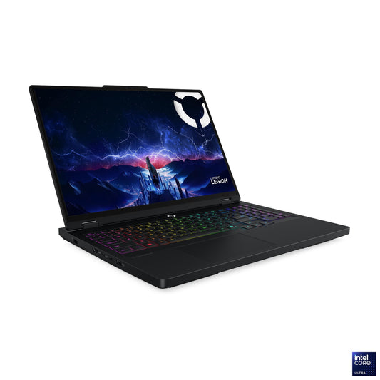 Lenovo Legion Pro 5 AI Powered Gaming Laptop 16IRX10 25GB RAM, 1TB SSD, Intel Core i9-14900HX, RTX 5060 8GB GDDR7 Graphics, 16-inch display, Eclipse Black, 83NN002CAX