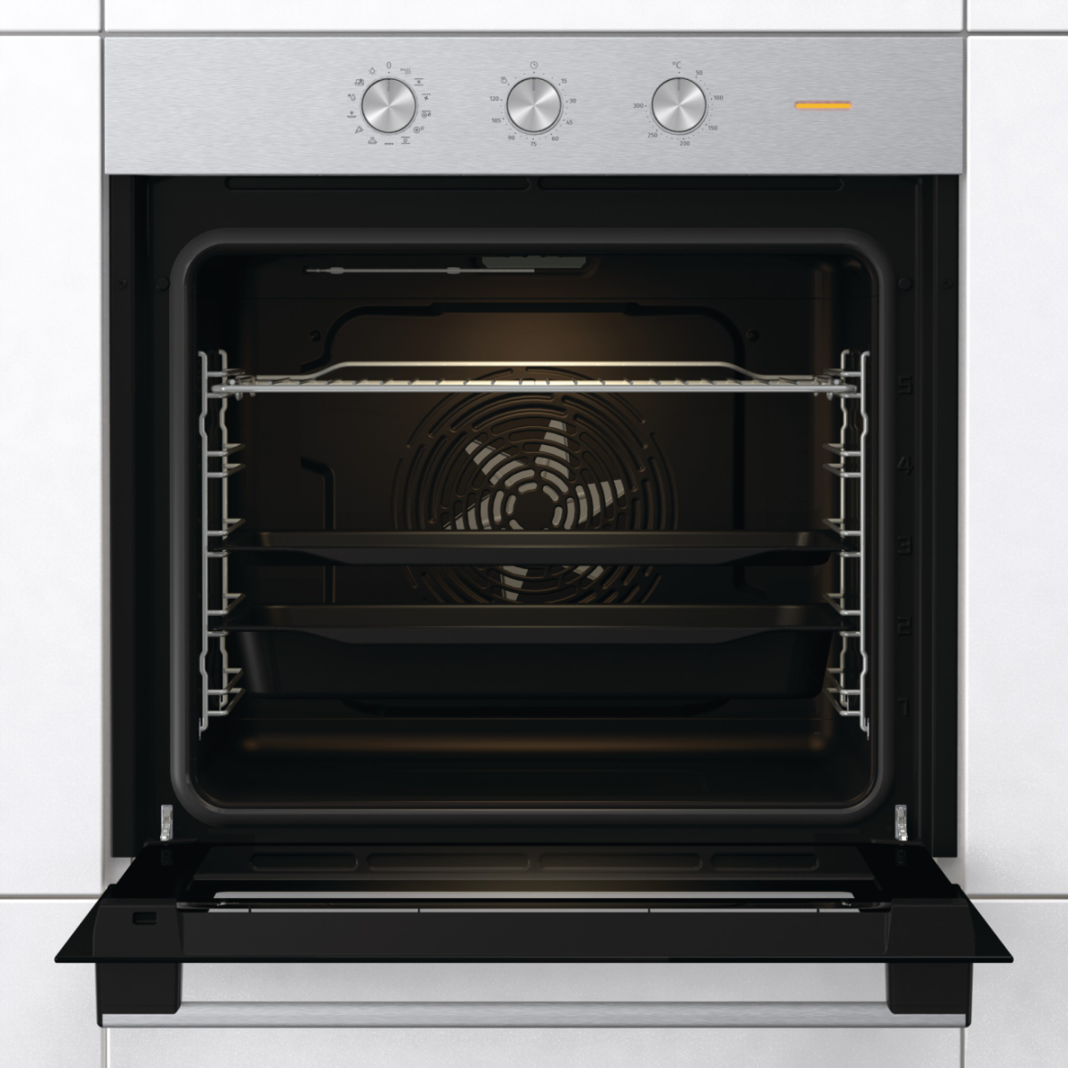 Gorenje Built In Electric Oven 77L Black