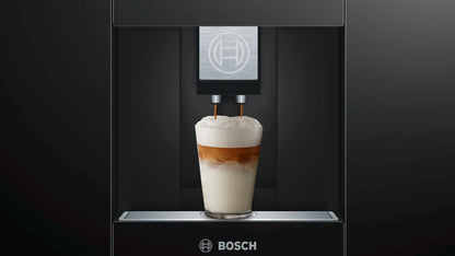 Bosch Series 8, Built-In Fully Automatic Coffee Machine, Stainless steel CTL636ES1