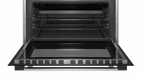 BOSCH Series 8 Electric Range Cooker 90cm, Stainless steel Grey, HKK99V850M