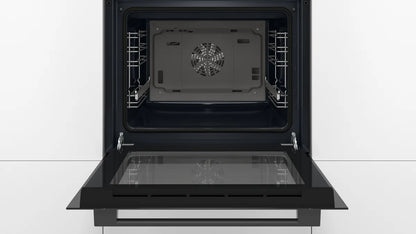 Bosch Series 6 built-in oven 60 x 60 cm, Black, HBJ559EB6M