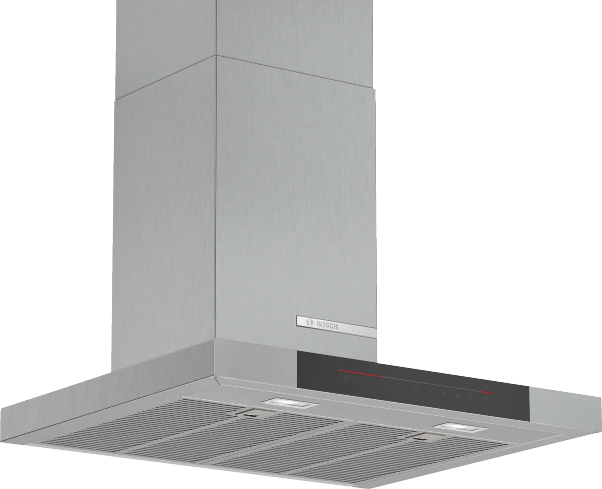 Bosch Series 6 wall-mounted cooker hood 60 cm Stainless steel, DWB68JQ50B