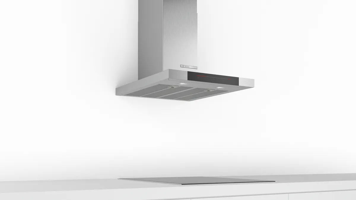 Bosch Series 6 wall-mounted cooker hood 60 cm Stainless steel, DWB68JQ50B