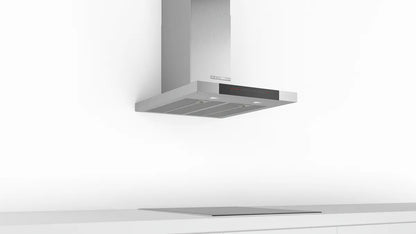 Bosch Series 6 wall-mounted cooker hood 60 cm Stainless steel, DWB68JQ50B