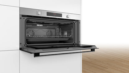Bosch Series 4, 90 x 48 cm, Stainless steel, VBC514CR0