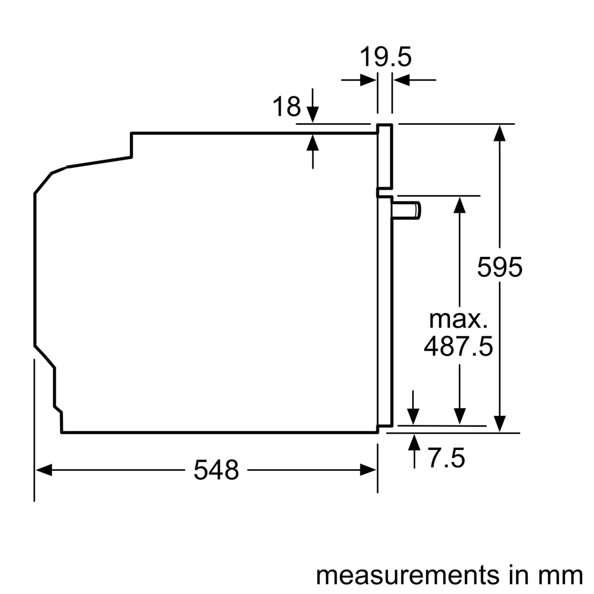 Siemens iQ700 Built-in Oven 60 x 60 cm, Black, Wi-Fi, HB778GNB1M
