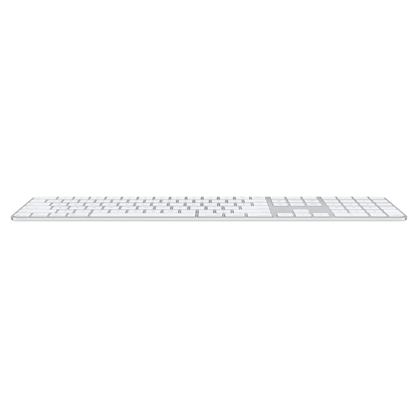 Apple Magic Keyboard with Touch ID and Numeric Keypad for Mac models with Apple silicon (USB–C) - US English - White Keys