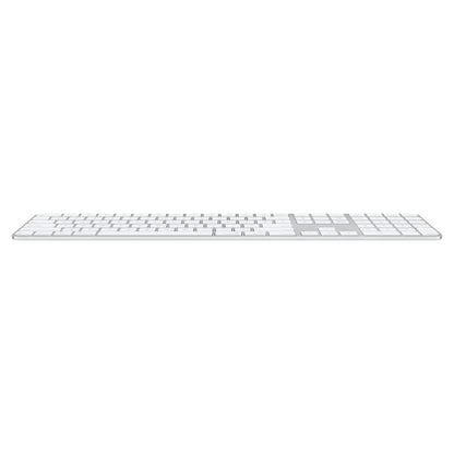 Apple Magic Keyboard with Touch ID and Numeric Keypad for Mac models with Apple silicon (USB–C) - US English - White Keys