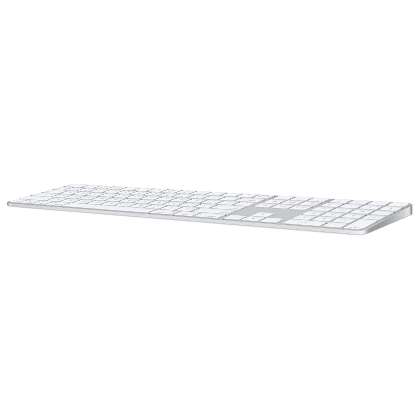 Apple Magic Keyboard with Touch ID and Numeric Keypad for Mac models with Apple silicon (USB–C) - US English - White Keys