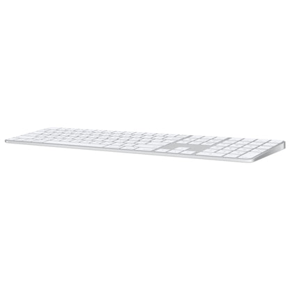 Apple Magic Keyboard with Touch ID and Numeric Keypad for Mac models with Apple silicon (USB–C) - US English - White Keys