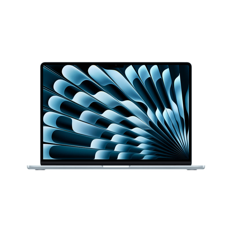 Apple MacBook Air 15, 15.3-inch display, M4, 16GB RAM, 256GB Storage, English-Arabic Keyboard, Sky Blue (2025)