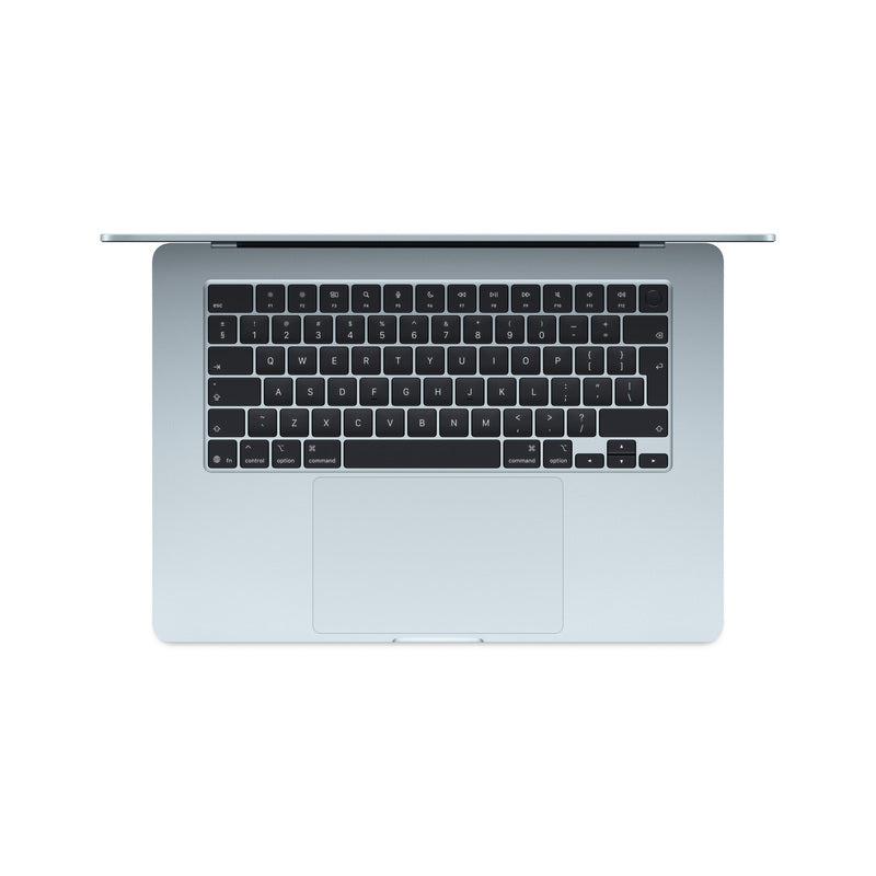 Apple MacBook Air 15, 15.3-inch display, M4, 16GB RAM, 256GB Storage, English-Arabic Keyboard, Sky Blue (2025)