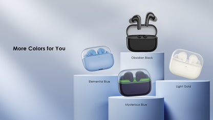 Oraimo  SpaceBuds Z ANC True Wireless Earbuds, IPX5 Water Proof, BT V5.4, 300mAh, Blue, OTW-625MBLU