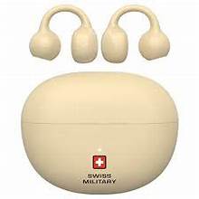 Swiss Military Delta 6 True Wireless Bluetooth Earbuds – Beige
