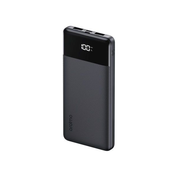 Oraimo  Toast 22.5  Type-C (IN/OUT) Power Bank, PD&QC 3.0 Compatible, 22.5W, 10,000mAh, Black, OPB-7100Q