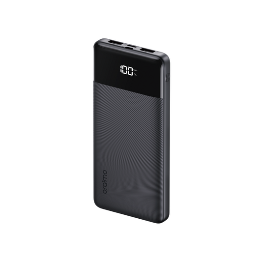 Oraimo  Toast 22.5  Type-C (IN/OUT) Power Bank, PD&QC 3.0 Compatible, 22.5W, 10,000mAh, Black, OPB-7100Q