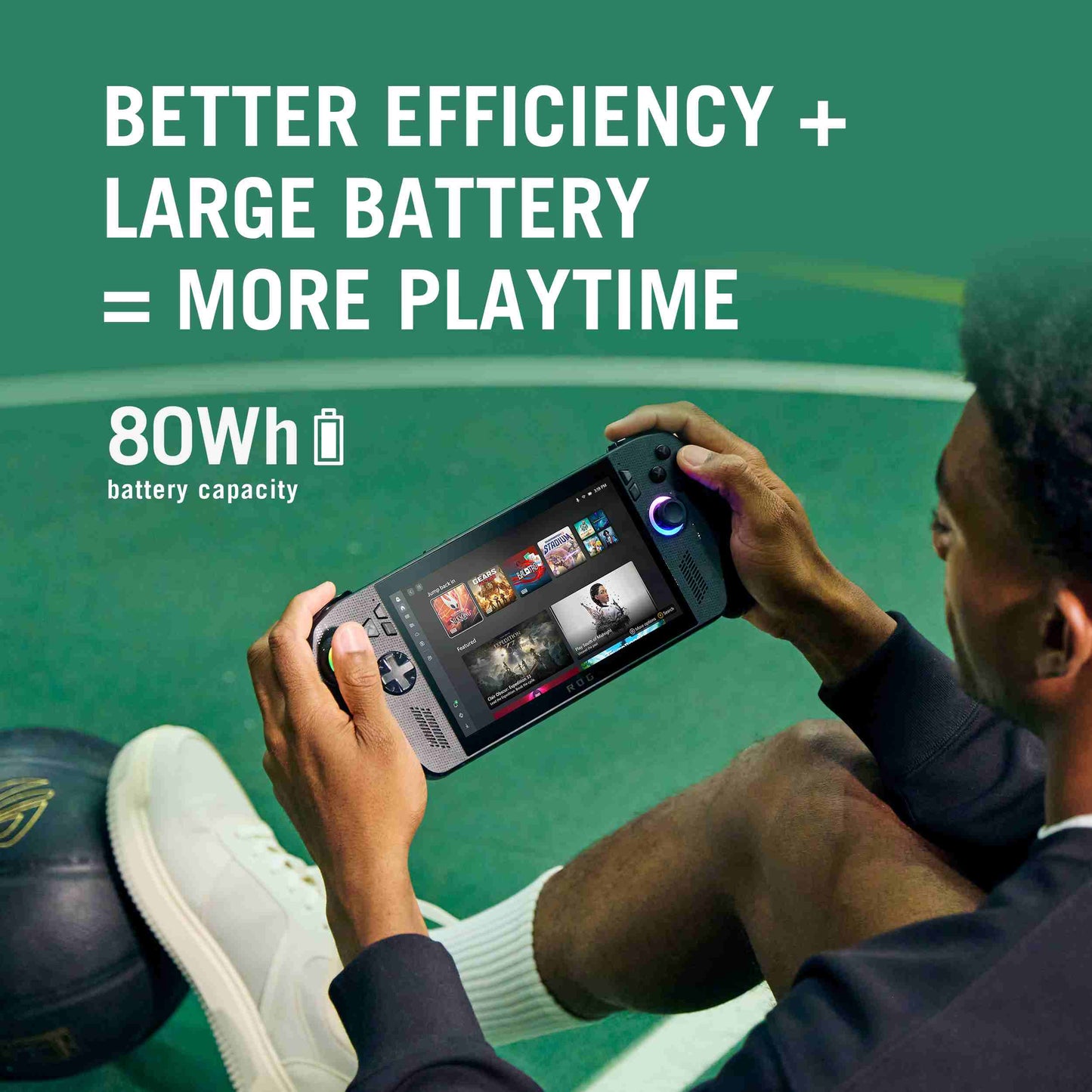 ROG XBOX Ally X Gaming Handheld Ryzen AI Z2 Extreme Processor, 24GB RAM, 1TB Storage, 7-inch FHD display, Windows 11 Home, Black