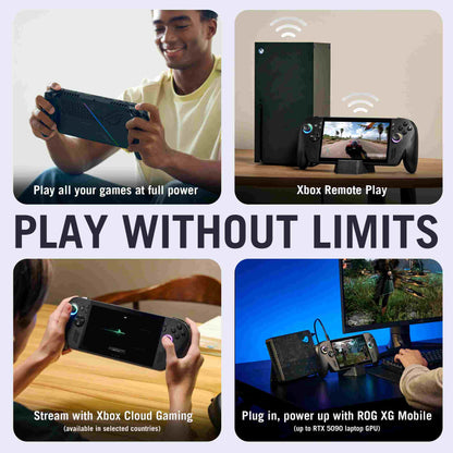 ROG XBOX Ally X Gaming Handheld Ryzen AI Z2 Extreme Processor, 24GB RAM, 1TB Storage, 7-inch FHD display, Windows 11 Home, Black