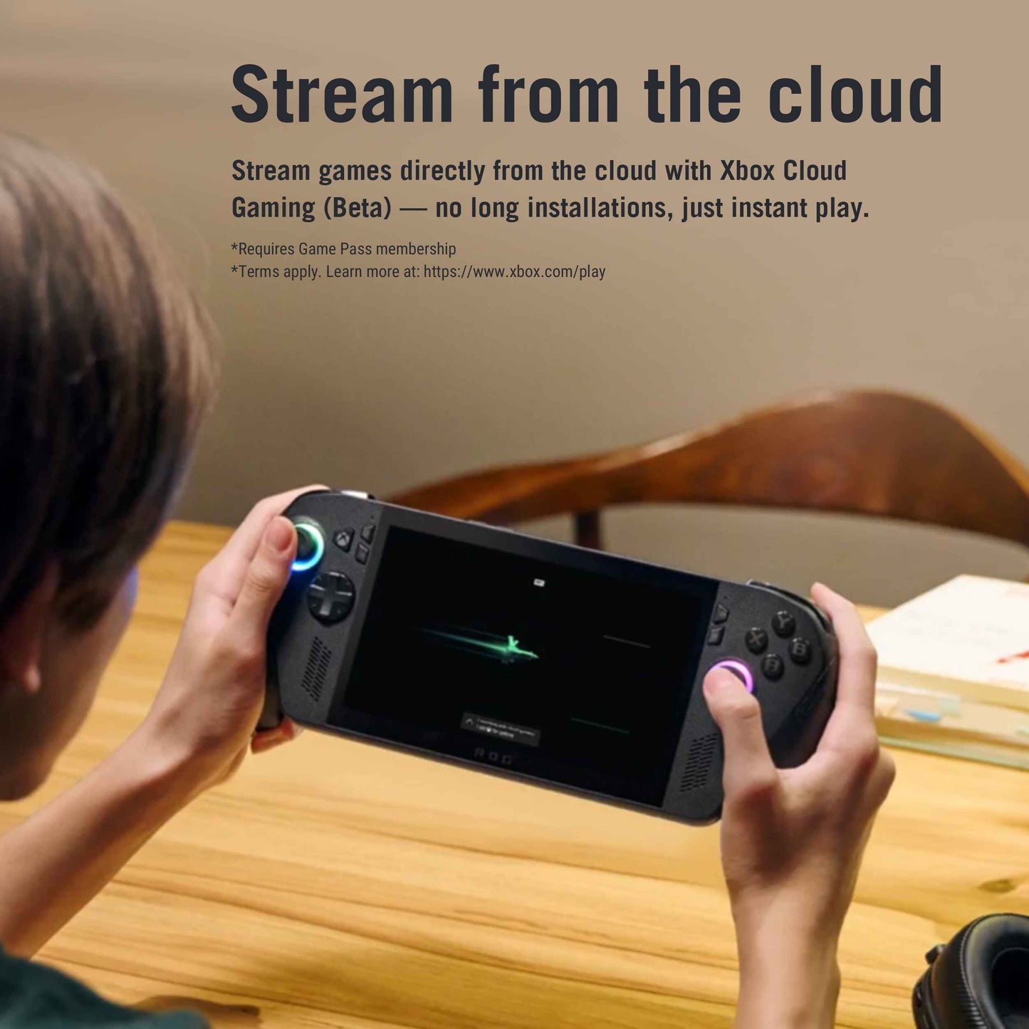 ROG XBOX Ally X Gaming Handheld Ryzen AI Z2 Extreme Processor, 24GB RAM, 1TB Storage, 7-inch FHD display, Windows 11 Home, Black