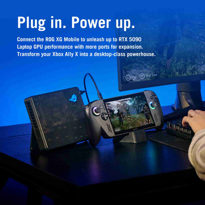 ROG XBOX Ally X Gaming Handheld Ryzen AI Z2 Extreme Processor, 24GB RAM, 1TB Storage, 7-inch FHD display, Windows 11 Home, Black